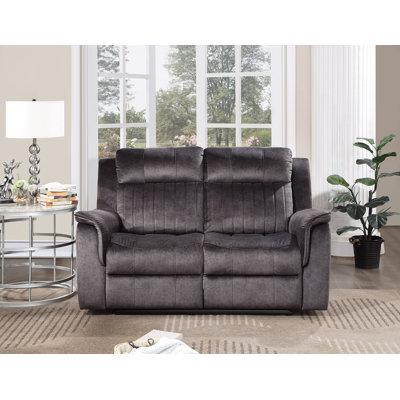 Upholstered 62'' Power Reclining Loveseat