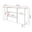 Domingues 158cm W 3 - Drawer Chest of Drawers
