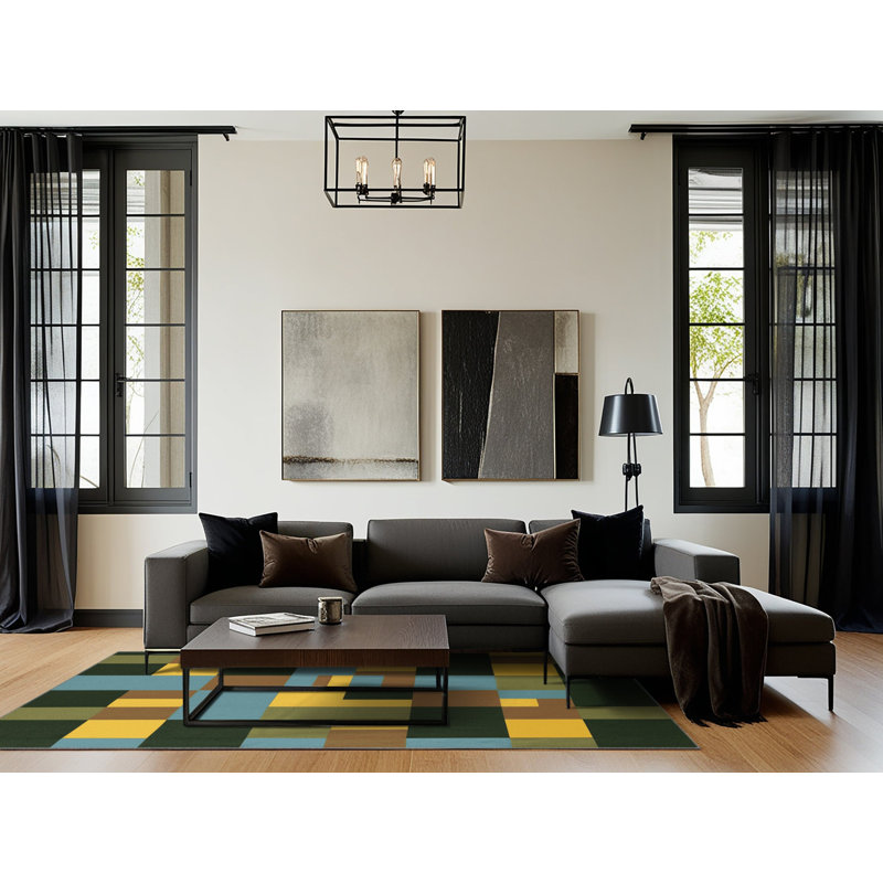 Tapis cubique, Carré 3 pi