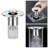 2Pcs Sink Filter And Hair Catcher Universal Pop Up Drain Stopper Stainless Steel Anti-Clog Filter for Bathroom Kitchen