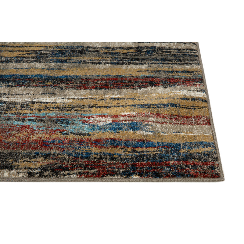 Aelin Abstract Indoor Rug, Runner 2' x 6'11"