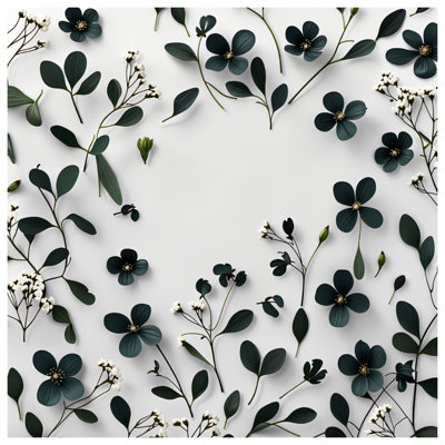 Tapisserie florale - Décoration murale nature