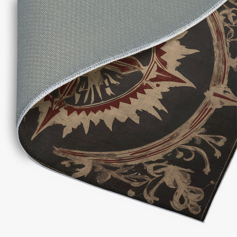 Archive Aesthetics Indoor And Outdoor Area Rug, Rectangle 4' x 6'