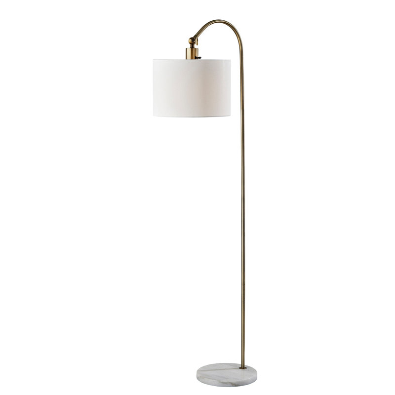 Lucianna 59'' Gold Task Floor Lamp