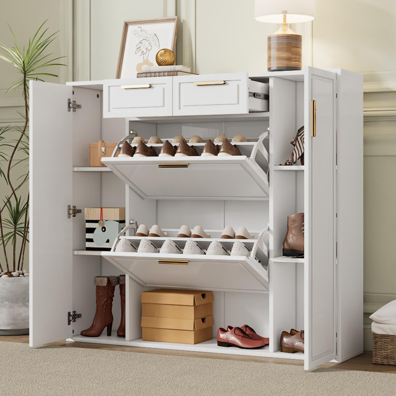 20 Pair Shoe Storage Cabinet