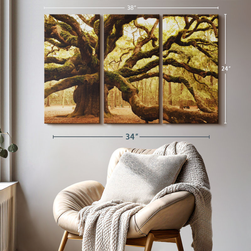 Impression sur toile Mossy, H 38 po x l 24 po