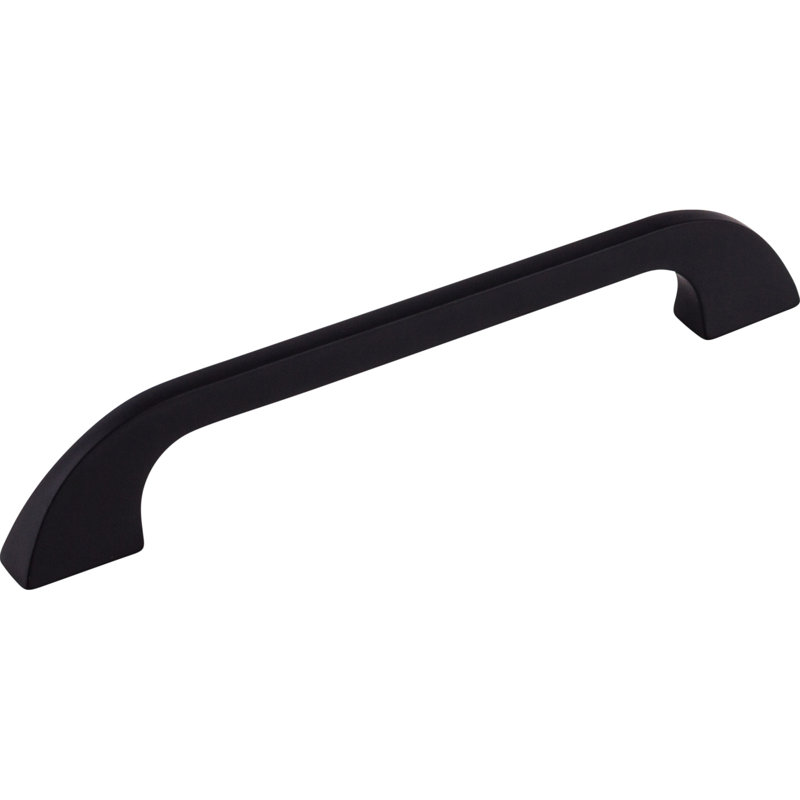 Neo 12" Center to Center Bar pull, Black, 6" Center to Center