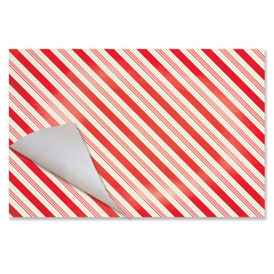 Peppermint Stripes 24-Sheet Premium Paper Placemats