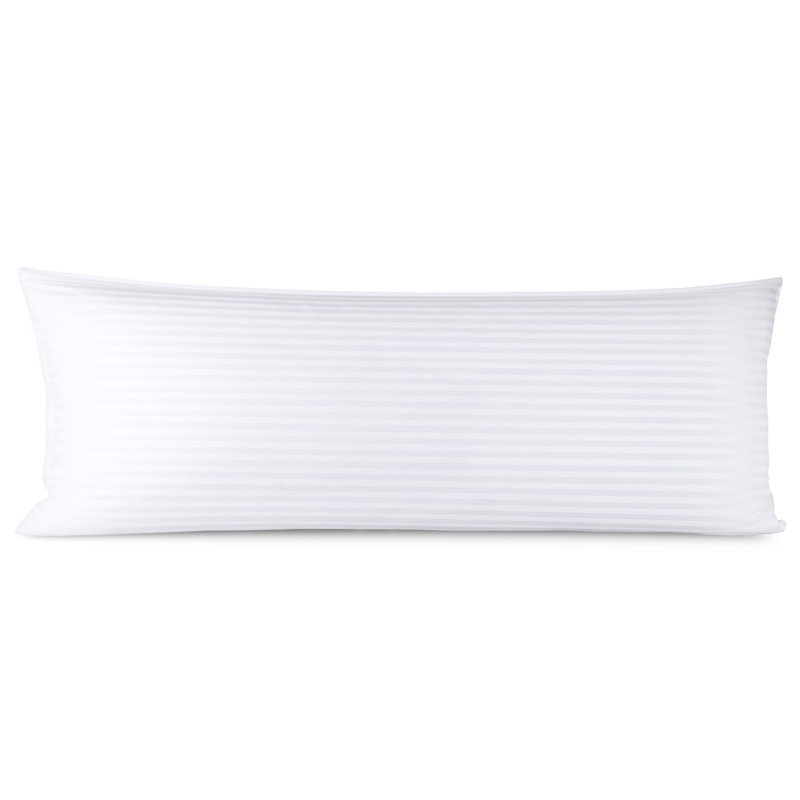Oreiller de corps en duvet synthétique pelucheux Gunnar