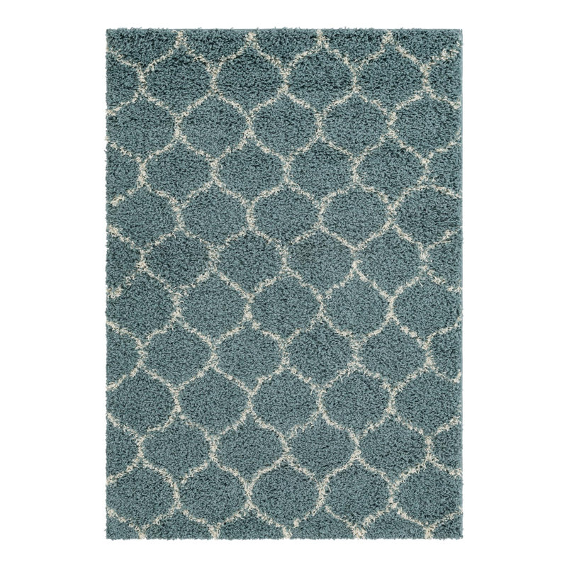 Geometric Indoor Rug, Rectangle 4' x 6'