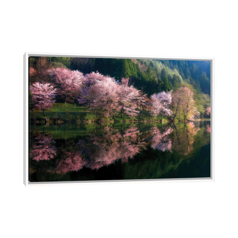 Another World by Takeshi Mitamura - Floater Frame Print on Canvas