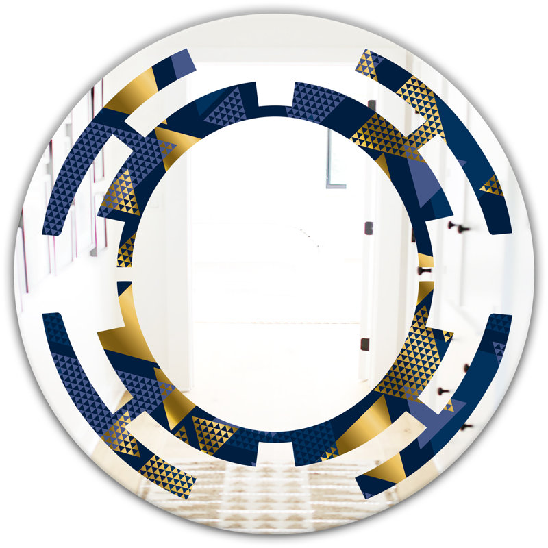 Miroir mural sans cadre Space Luxury, H 23,6 po x l 23,6 po