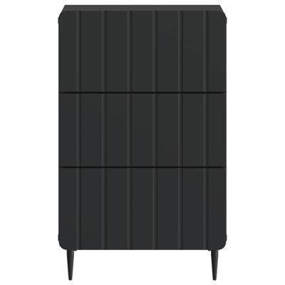 43cm W Manufactured Wood Bedside Table