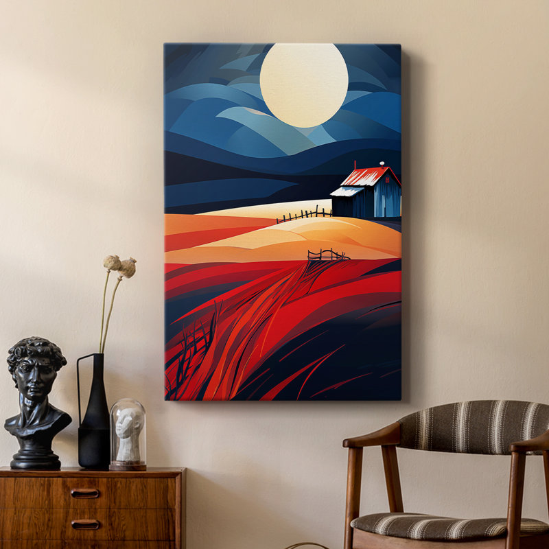 Paysages série Cxxviii - galerie sur mesure, H 12 po x l 8 po