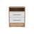 Two -Drawersrustic NIGHTSTAND WITH OPEN SHELF-702681225