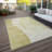 Chelea Washable Abstract Indoor / Outdoor Rug-1511762413