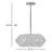 Ariza 3-Light Chandelier-63452540-63452541