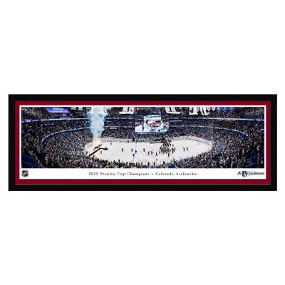 Colorado Avalanche, 2022 Stanley Cup Champions Panoramic Print