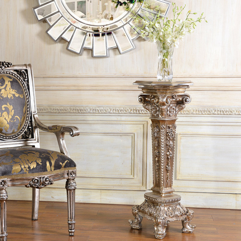 Silver Plant Stand