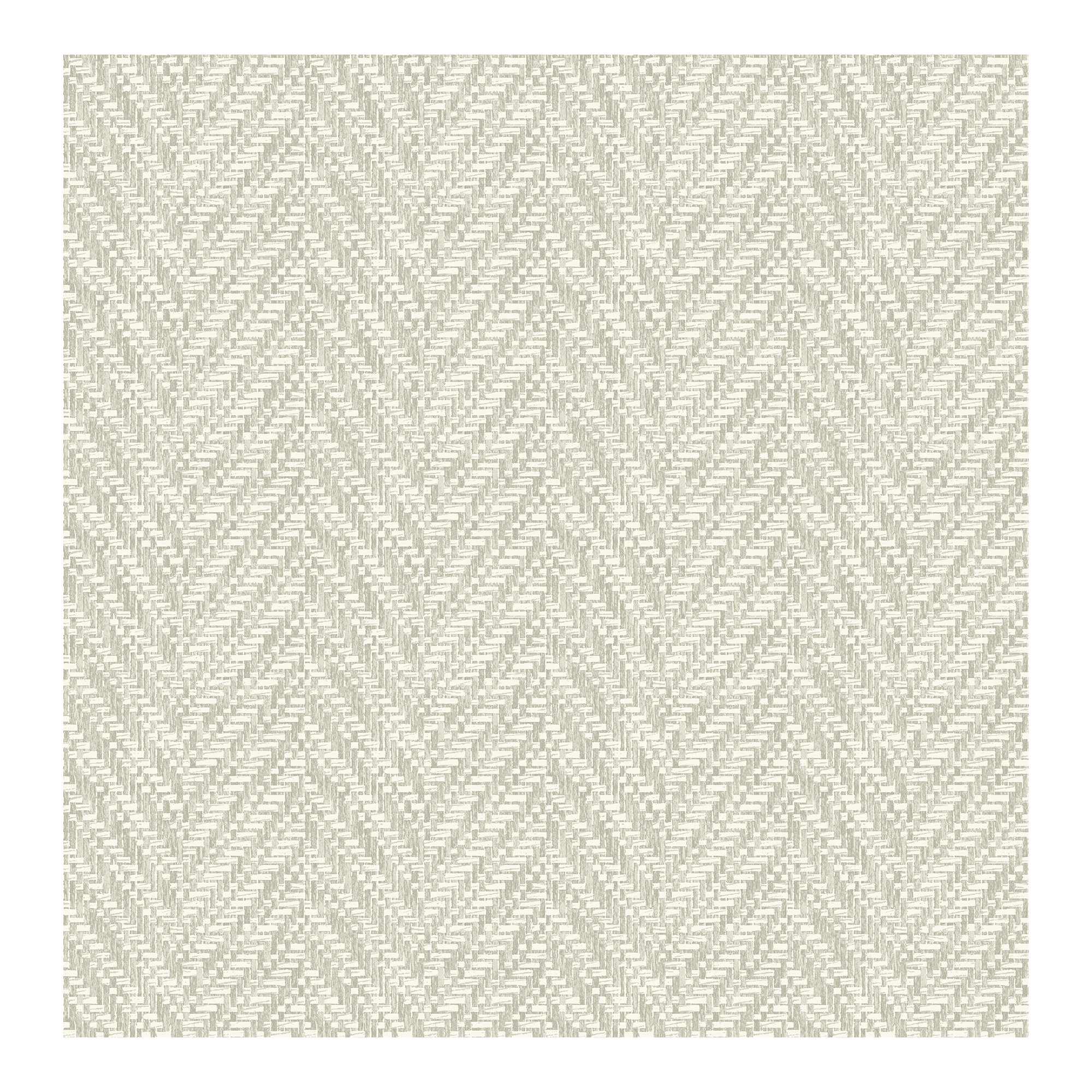 Ziggity Chevron Wallpaper, Linen