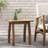 Acacia Wood Accent Side Table In Natural Stained, Weather-Resistant Rectangular End Table For Patio, Garden, Lawn, And Living Room(Natural Stained)-2031492781