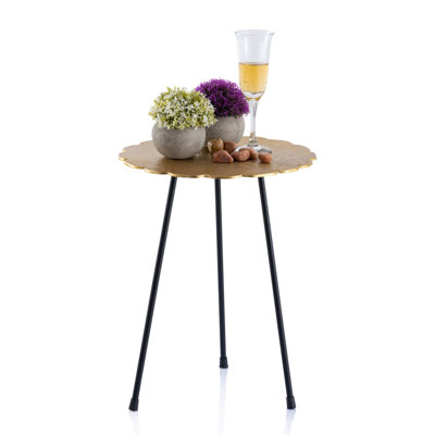 Evyl Three Leg Round Side Table