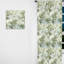 Motif de bambou tropical Zen II - rideau en velours tropical - obscurcissant - 1 panneau-107600040