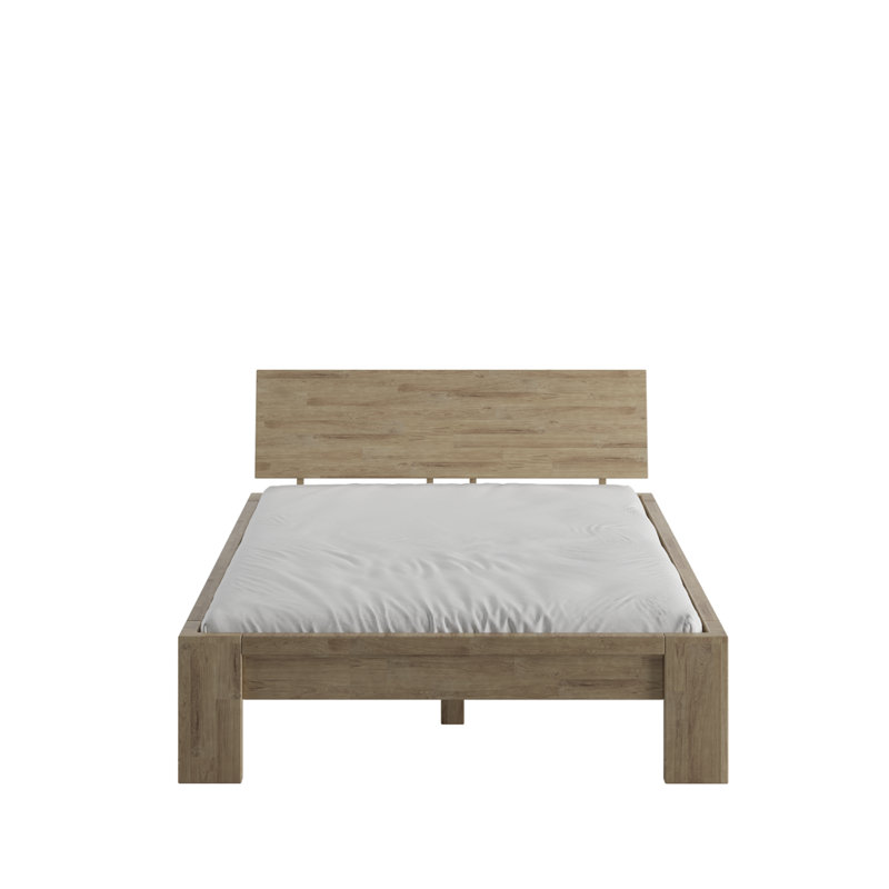 Fieldon Solid Wood Bed, Super King (6')