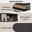 Bibliothèque autoportante à 4 tablettes Boockase-1536826763