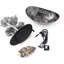 Fontaine de table créative avec lingot de lotus avec veilleuse à DEL, pompe automatique, bureau USB, décoration de bureau à domicile (argent)