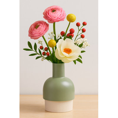 Vase réversible en céramique Flip