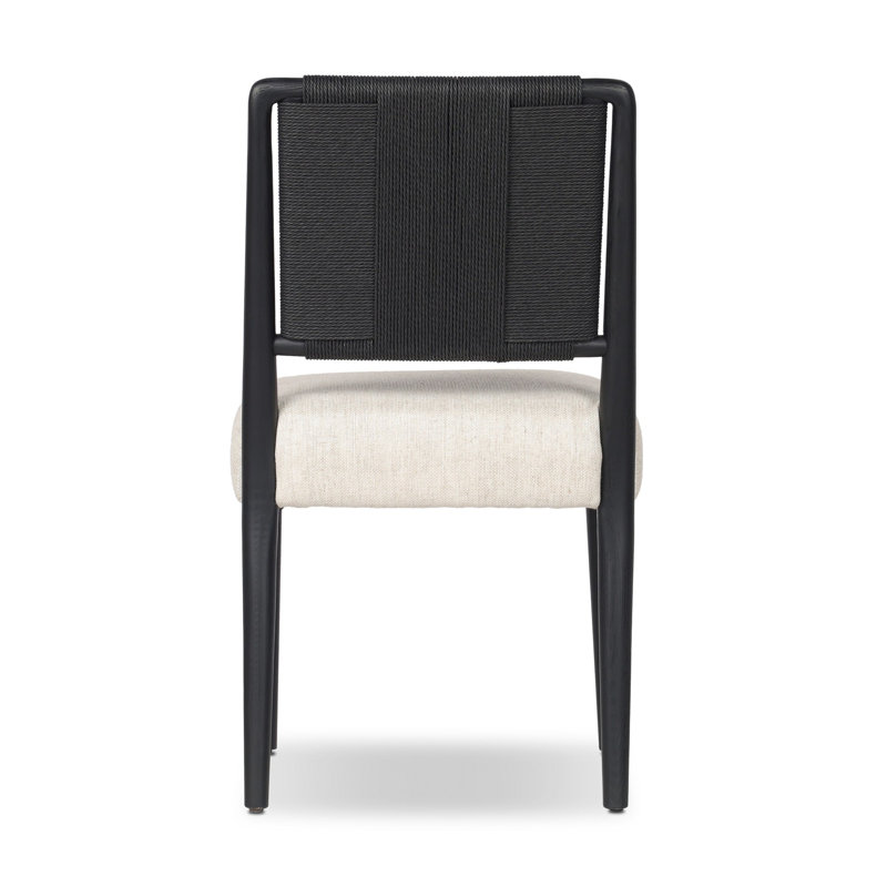 Rothler Dining Chair-Alcala Wheat, Black Brushed Ash, Essence Natural