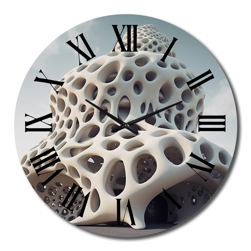Horloge murale Organic Architectural Flow IV, Grand