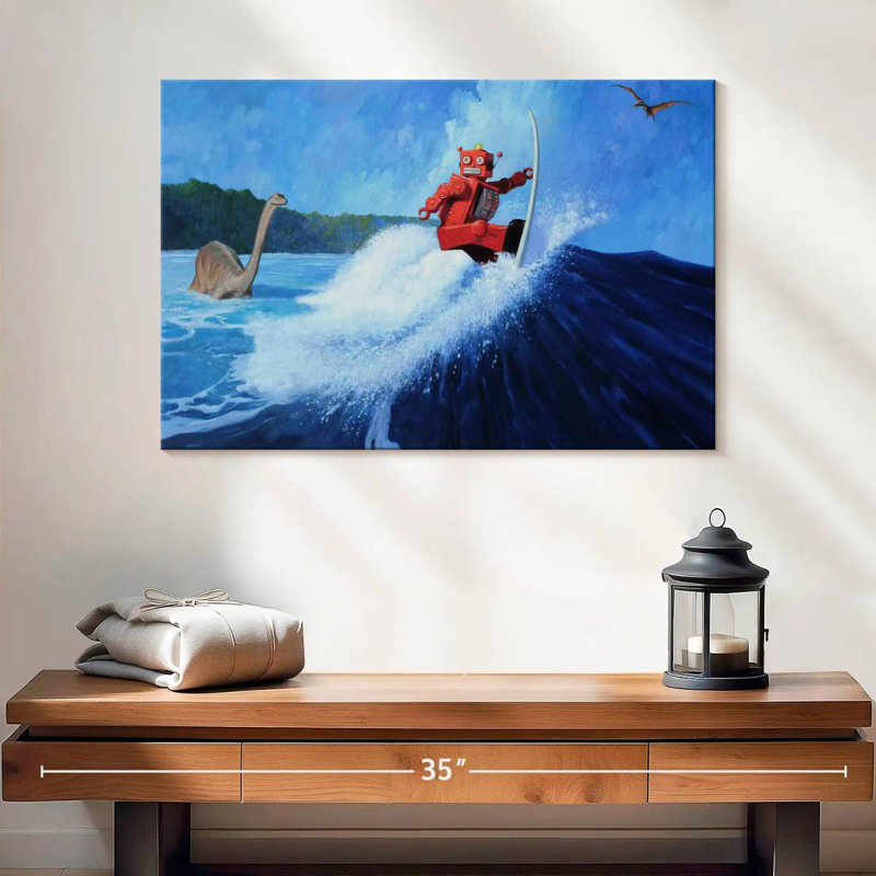 Surfer Joe, H 16 po x l 24 po