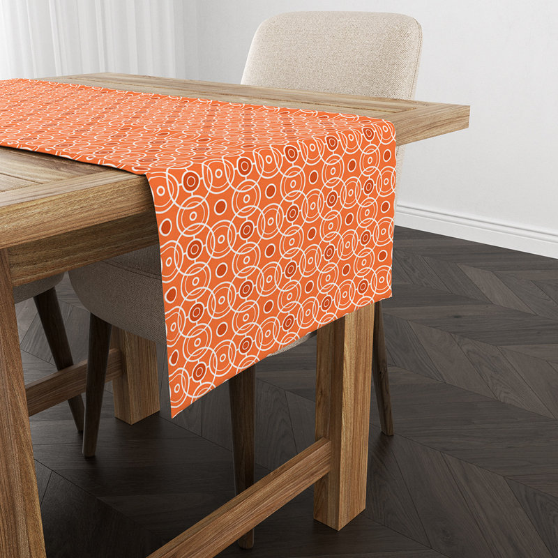 Keisha Geometric Table Runner