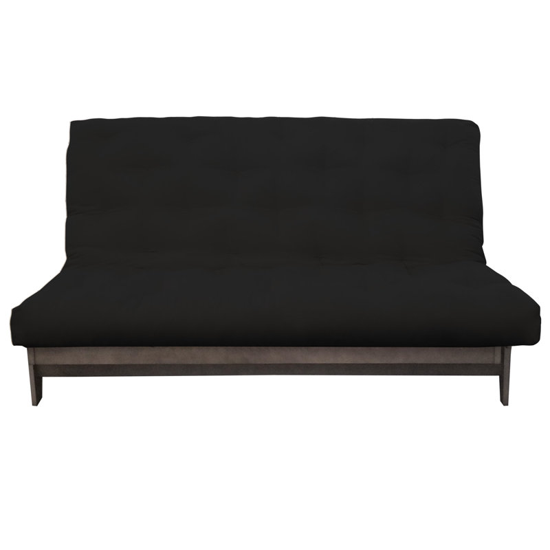 Matelas de futon à ressorts / ressorts Stratus, Double, Noir