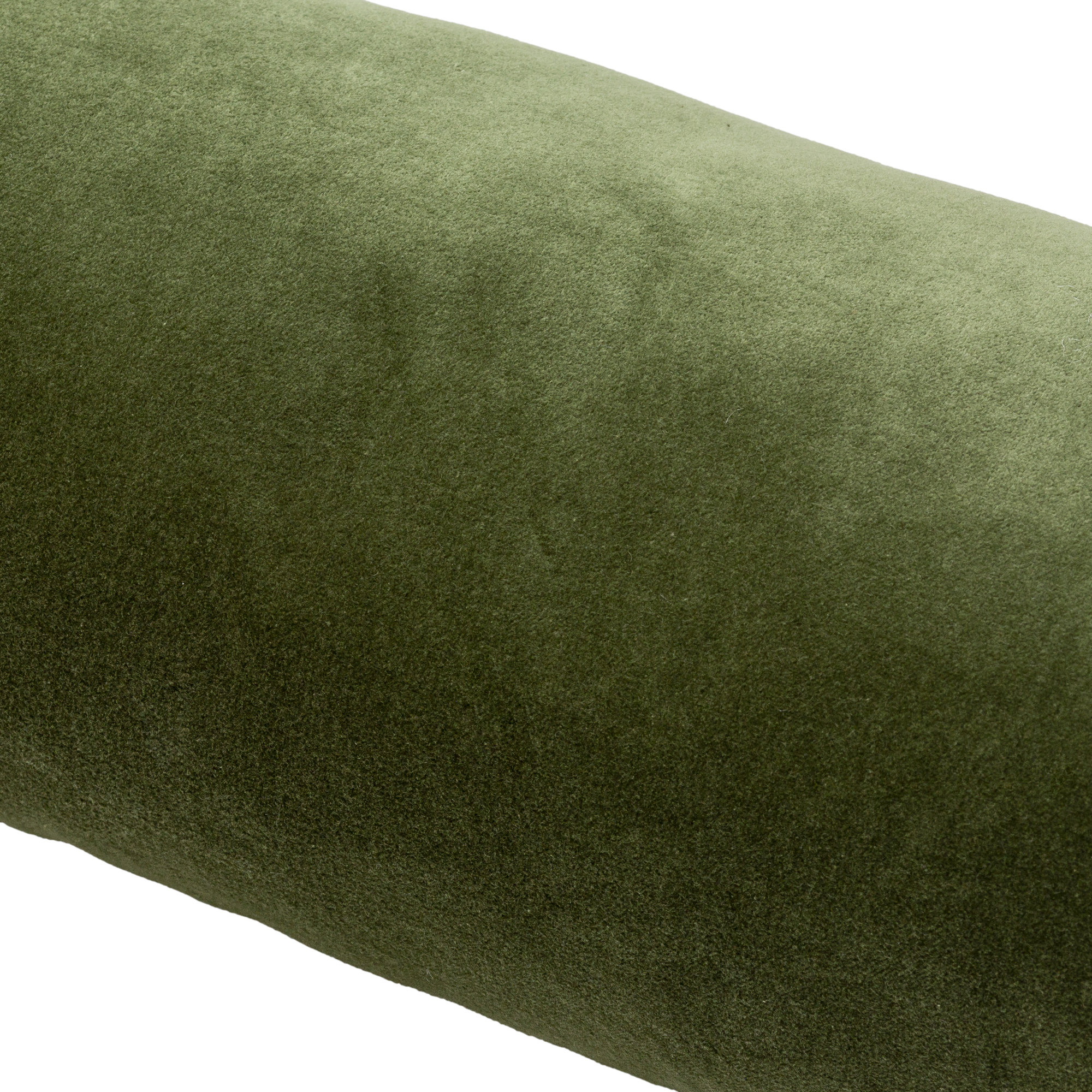 Deane Pillow Cover & Insert Bolster, Medium Green, Pillow Cover Only - No Insert
