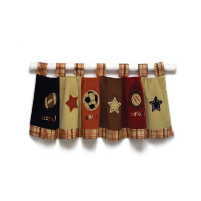 Chayton Cotton Blend Tailored Window Valance