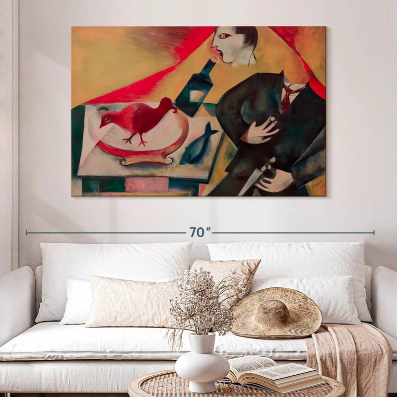 Avery The Drunkard, 34" H x 51" W