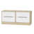 White Matt/Bardolino Oak