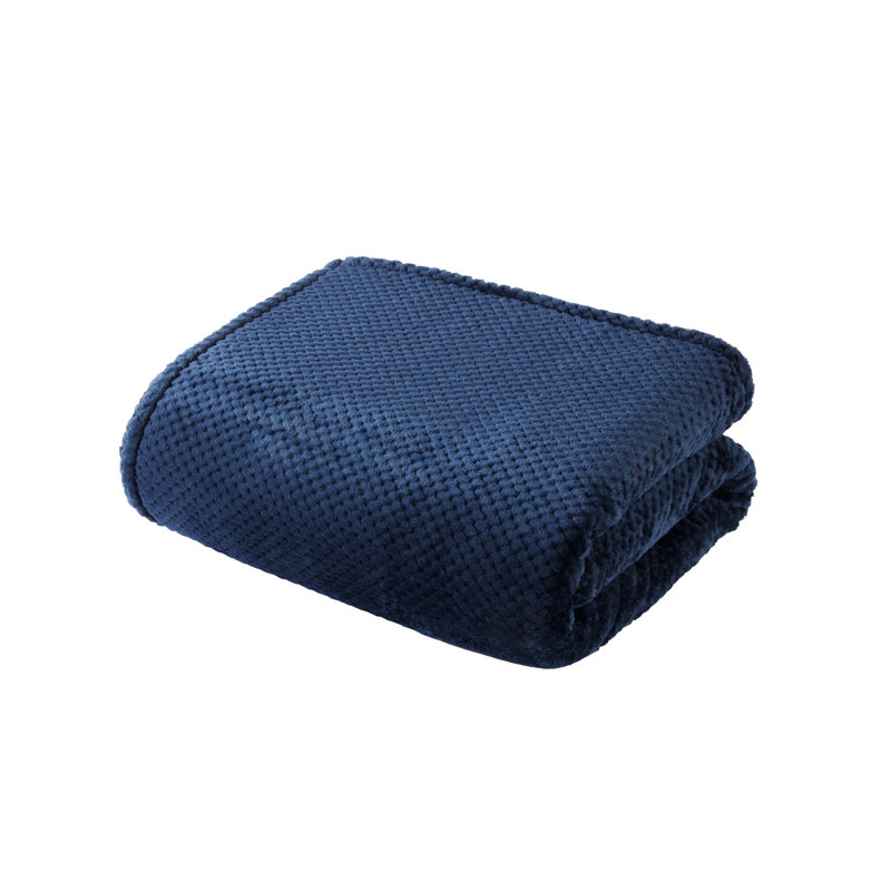 Clotilde Waffle Throw Blanket