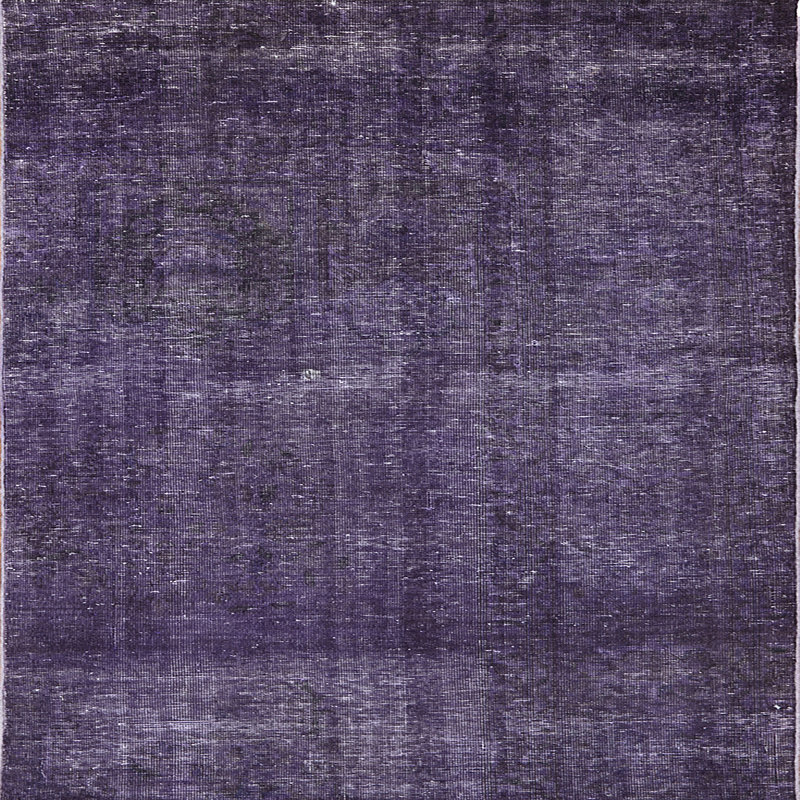 Tapis mauve abstrait, Carré 4 pi