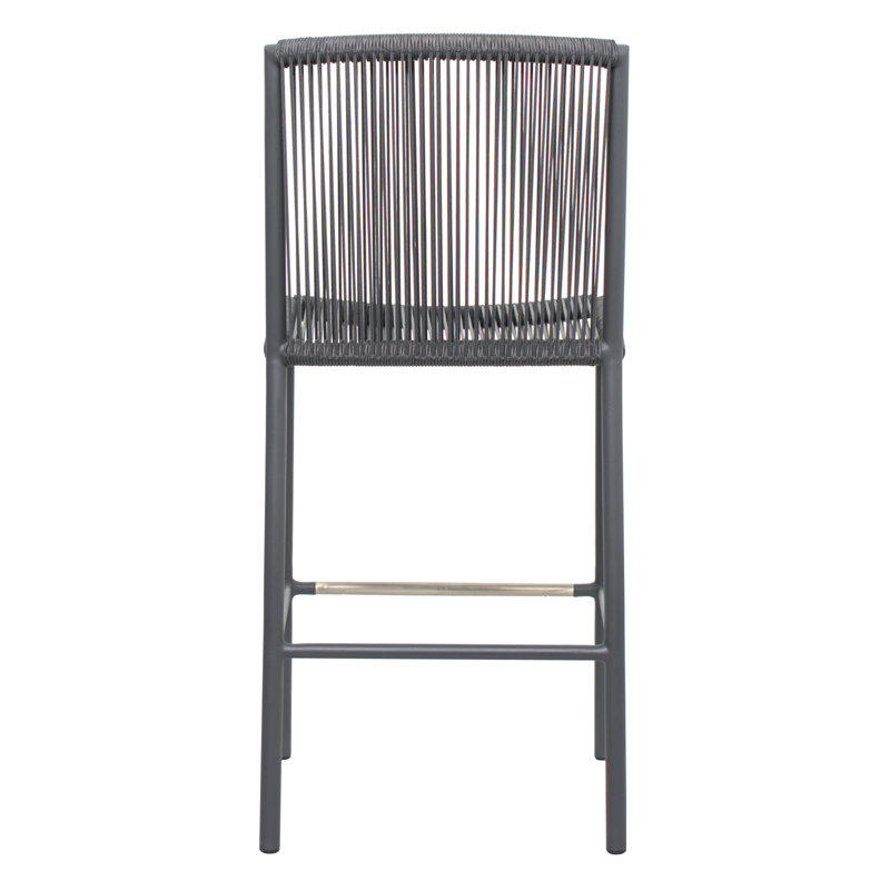Tabouret de bar Archipelago Stockholm, Gris foncé / galet foncé, 26"