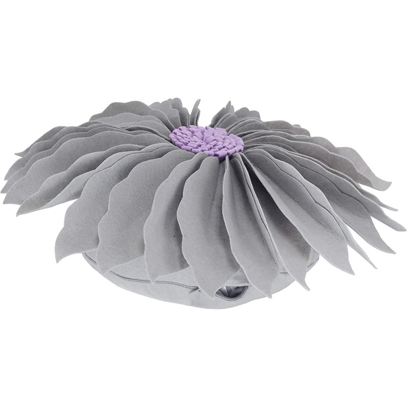 Outdoor Reversible Throw Pillow, Gray, Pillow Cover Only - No Insert