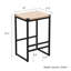 Tabouret de comptoir 25,19 po Lemaj en brun clair-585240999