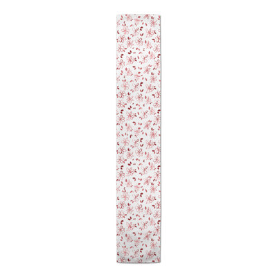 Aidi Rectangle Floral Polyester Table Runner