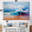 «Vibrant Beach Waves 5» - art mural vagues côtières-372803028-372803033
