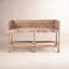Banc en osier Raye