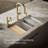 Riverby 33" undermount double-bowl workstation kitchen sink-107896220