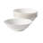 Gibson Home Pasta Bowls Set of 6, 8 Inch Soup Salad Bowls, Ceramic, White